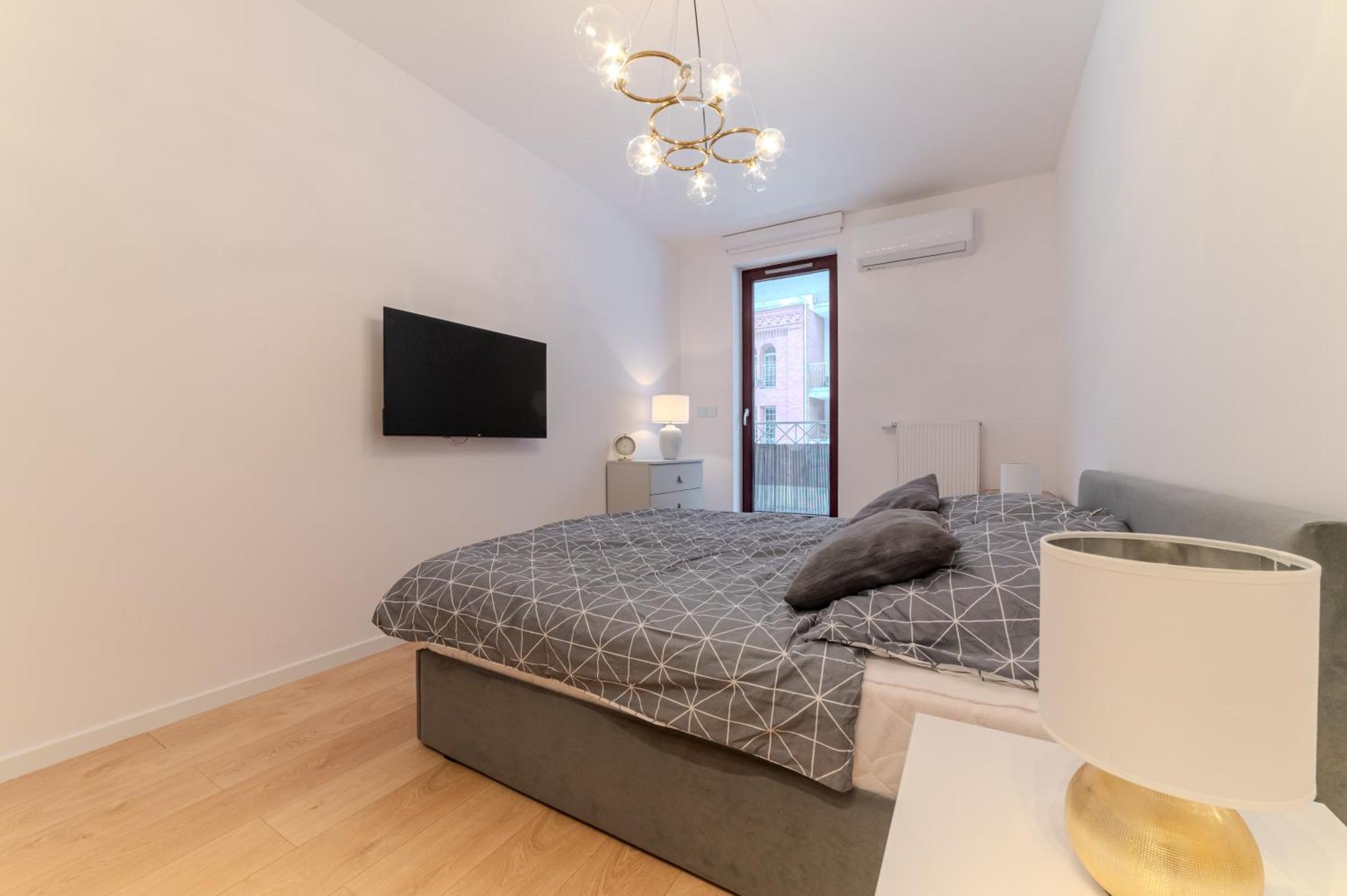 The One Apartment Lodź Bagian luar foto